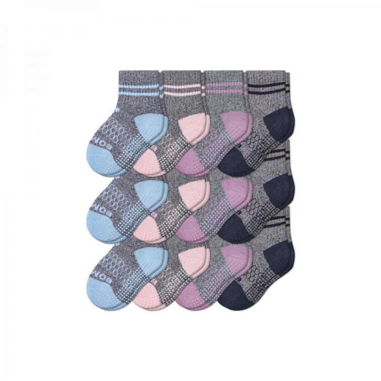 Bombas Toddler Gripper Calf Sock 12-Pack - Click Image to Close