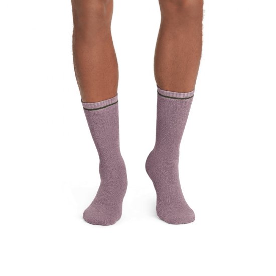 Bombas Men\'s Plush Terry Calf Sock 4-Pack