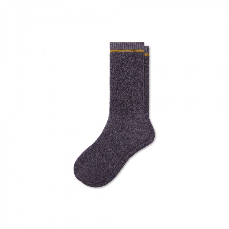 Bombas Men's Plush Terry Calf Socks - Click Image to Close