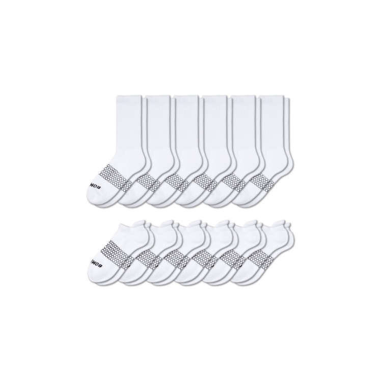 Bombas Men's Calf & Ankle Sock 12-Pack - Click Image to Close