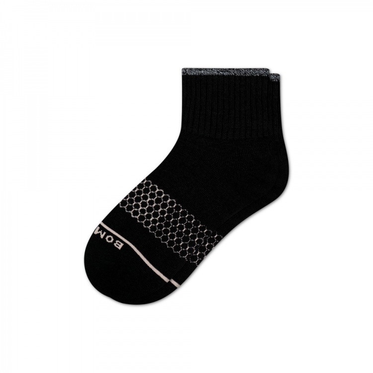 Bombas Men's Merino Wool Blend Quarter Sock - Click Image to Close