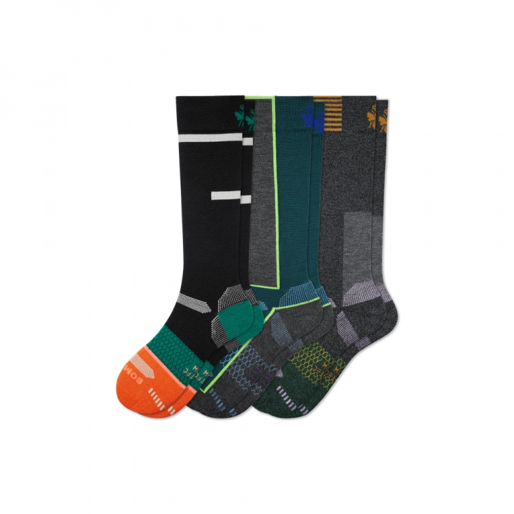 Bombas Women's Ski & Snowboard Starter Sock 3-Pack - Click Image to Close