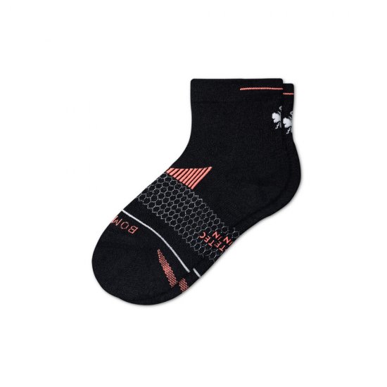 Bombas Women's Merino Wool Blend Running Quarter Socks