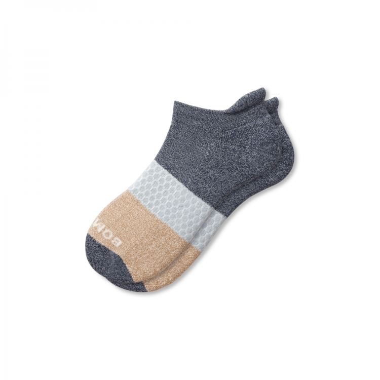 Bombas Men's Tri-Block Ankle Socks - Click Image to Close