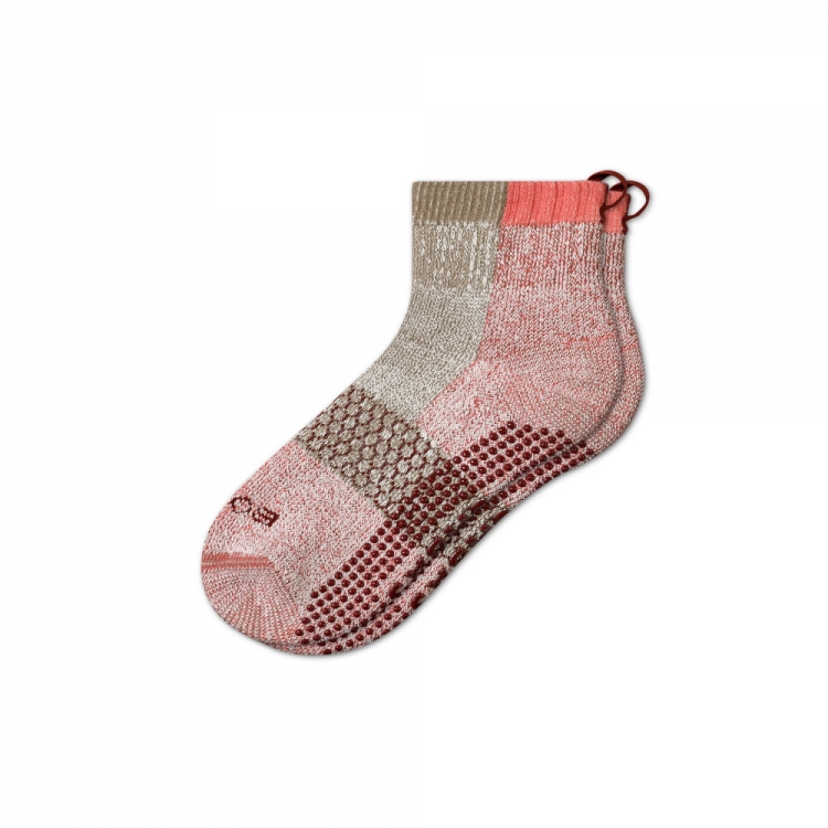 Bombas Men's Merino Wool Blend Gripper House Socks - Click Image to Close