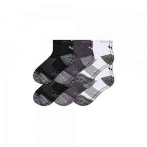 Bombas Women's Running Quarter Sock 6-Pack