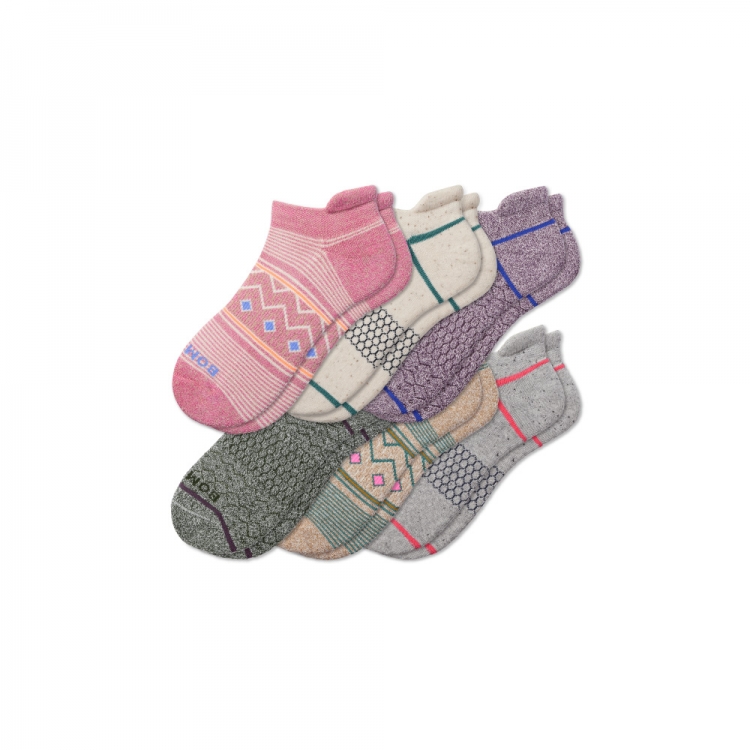 Bombas Women's Winter Ankle Socks 6-Pack - Click Image to Close