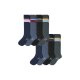 Bombas Men's Ribbed Dress Over the Calf Sock 8-Pack