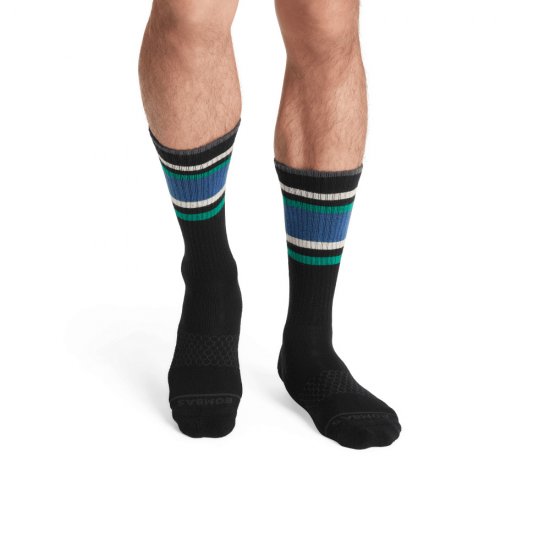 Bombas Men\'s Merino Wool Blend Calf Sock 4-Pack Gift Box