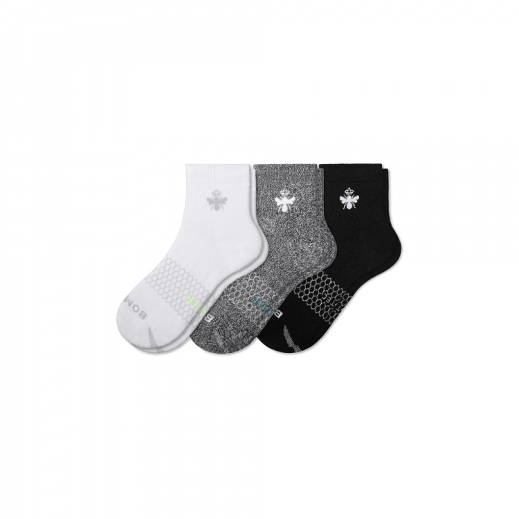 Bombas Women's All-Purpose Performance Quarter Sock 3-Pack - Click Image to Close