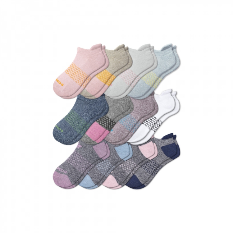 Bombas Women's Ankle Sock 12-Pack - Click Image to Close