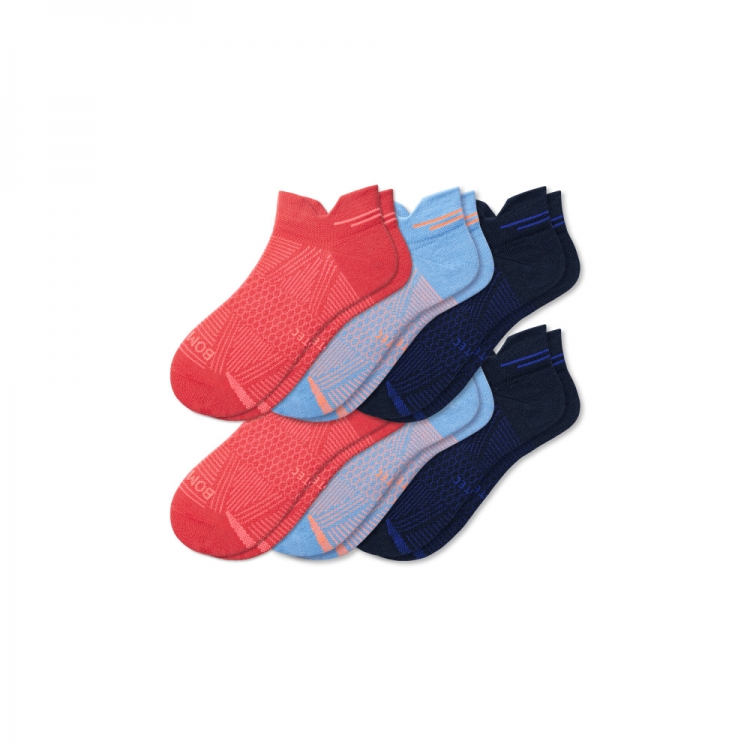 Bombas Women's Lightweight Athletic Ankle Sock 6-Pack - Click Image to Close