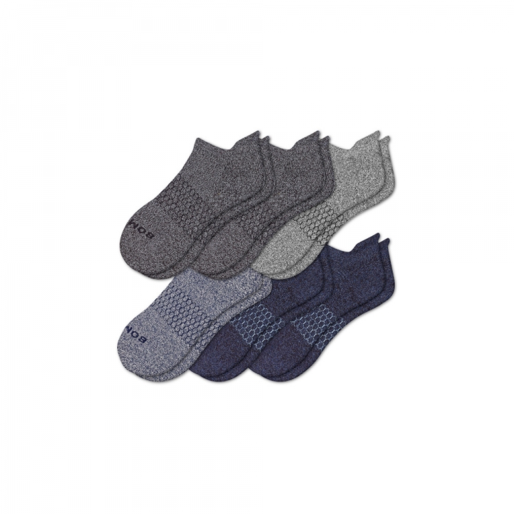 Bombas Men's Marl Ankle Sock 6-Pack - Click Image to Close