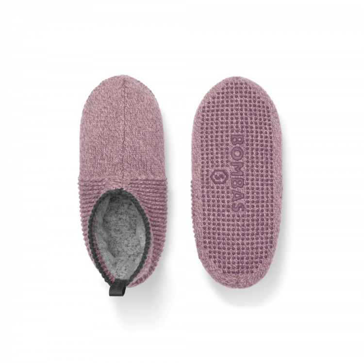 Bombas Women's Gripper Slipper - Double Cushion - Click Image to Close