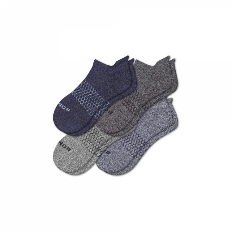 Bombas Women's Marl Ankle Sock 4-Pack - Click Image to Close