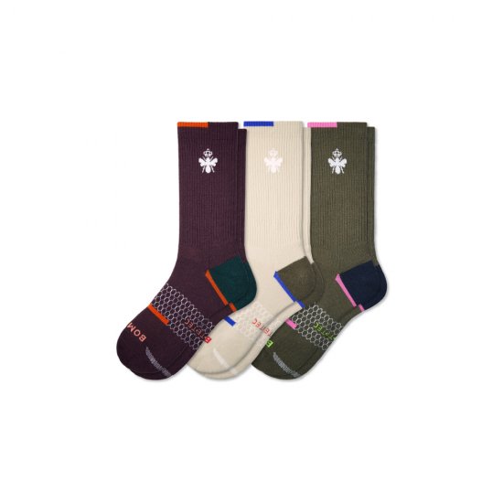 Bombas Women's All-Purpose Performance Calf Sock 3-Pack