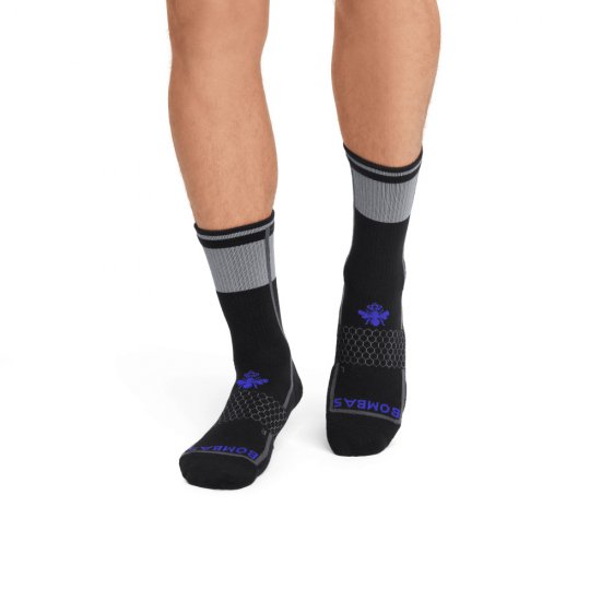 Bombas Men\'s Reflec-Tec All-Purpose Calf Socks