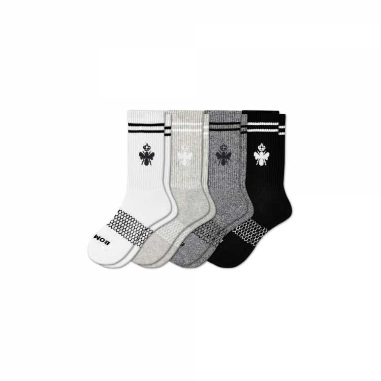 Bombas Men's Originals Calf Sock 4-Pack - Click Image to Close