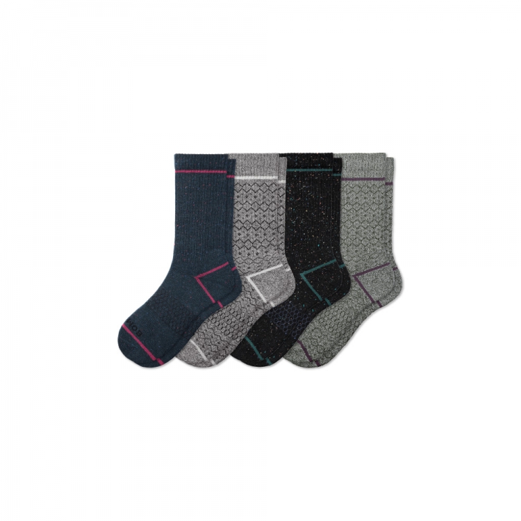 Bombas Women's Winter Calf Sock 4-Pack - Click Image to Close