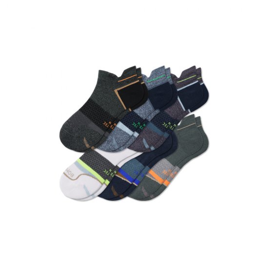 Bombas Men's Running Ankle Sock 6-Pack