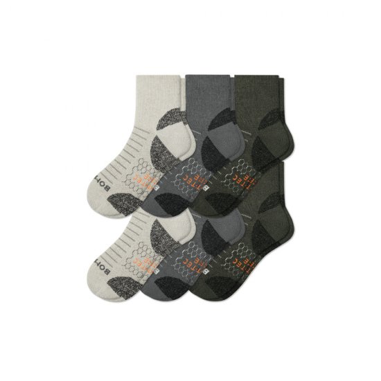 Bombas Women's Hiking Quarter Sock 6-Pack