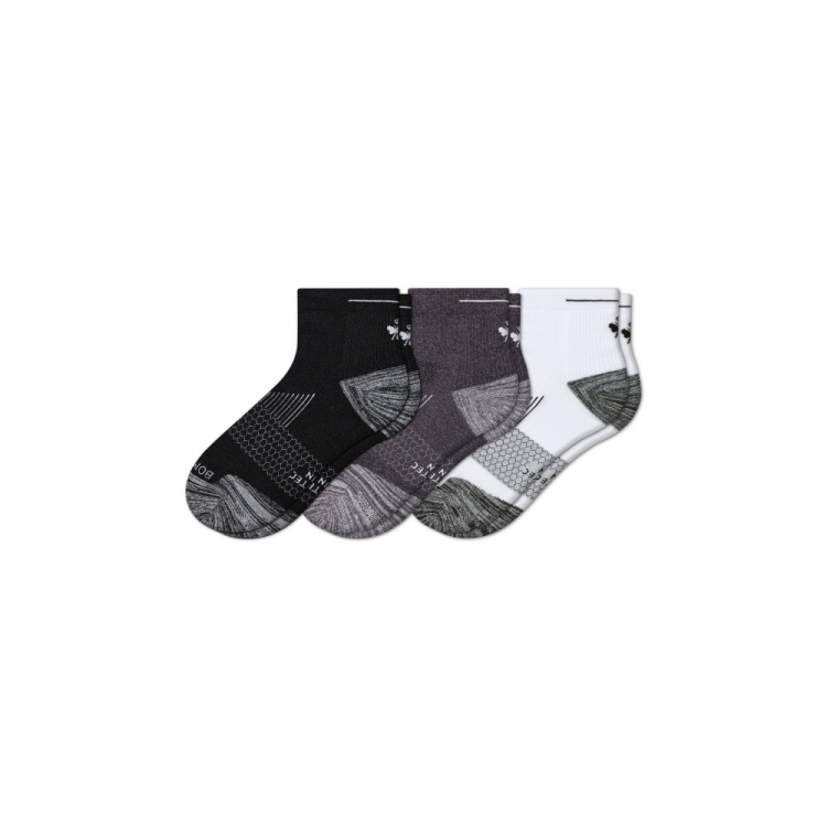 Bombas Women's Running Quarter Sock 3-Pack - Click Image to Close