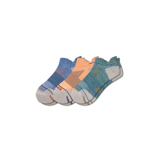 Bombas Men's Merino Wool Blend Running Ankle Sock 3-Pack