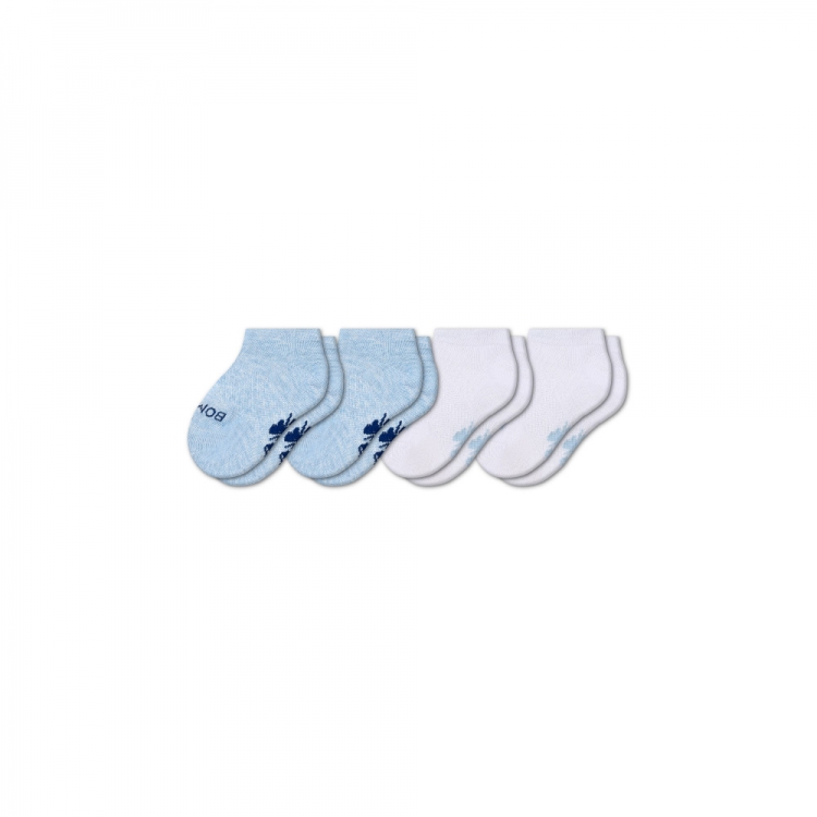 Bombas Toddler Lightweight Ankle Sock 4-Pack - Click Image to Close