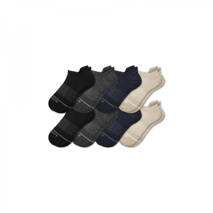 Bombas Women's Merino Wool Blend Ankle Sock 8-Pack - Click Image to Close