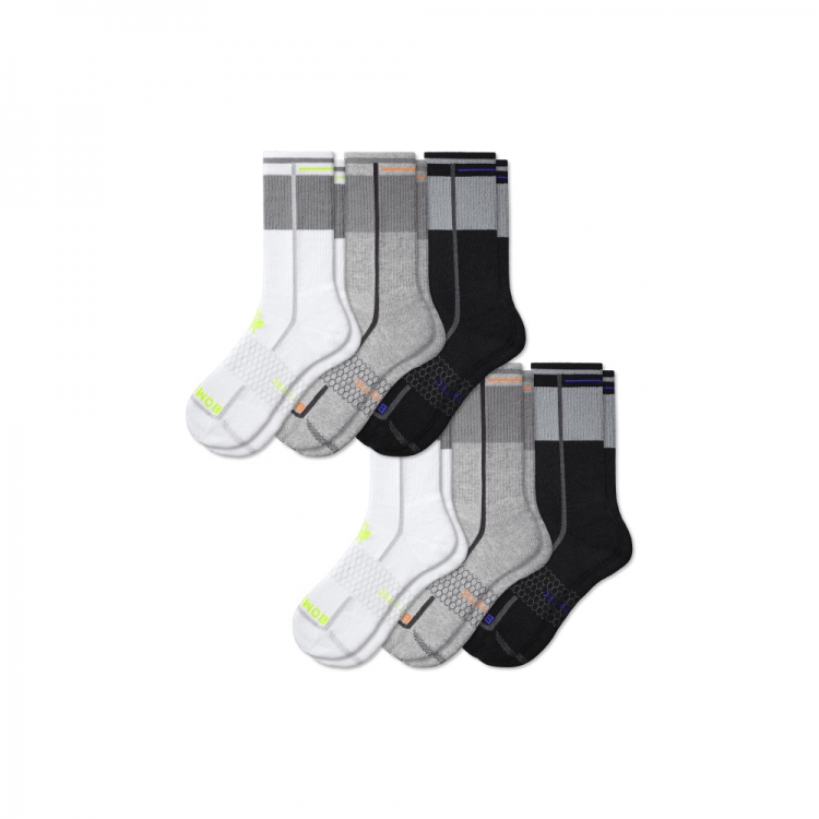 Bombas Women's Reflec-Tec All-Purpose Calf Sock 6-Pack - Click Image to Close