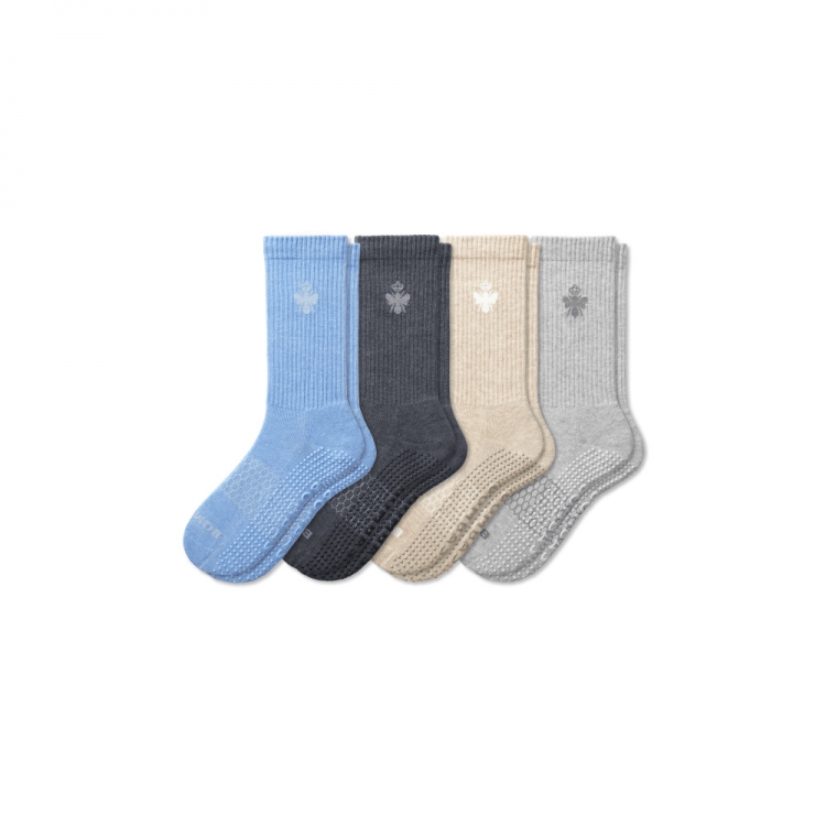 Bombas Women's Gripper Calf Sock 4-Pack - Click Image to Close