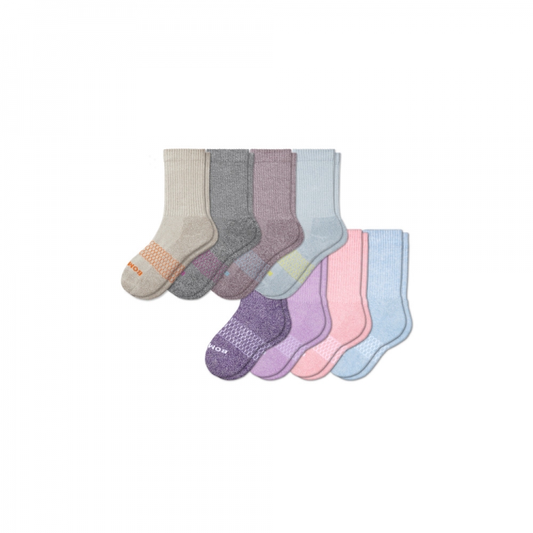 Bombas Youth Calf Sock 8-Pack - Click Image to Close