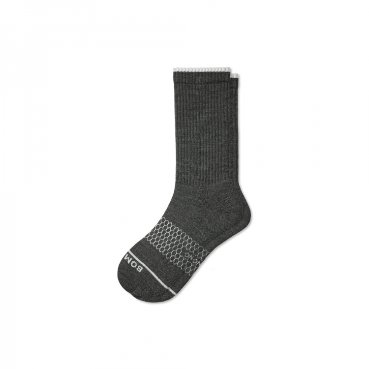 Bombas Men's Merino Wool Blend Calf Socks - Click Image to Close