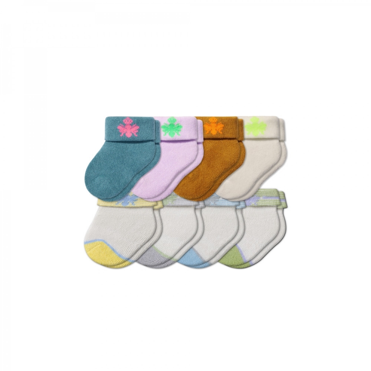 Bombas Baby Socks 8-Pack (0-6 Months) - Click Image to Close