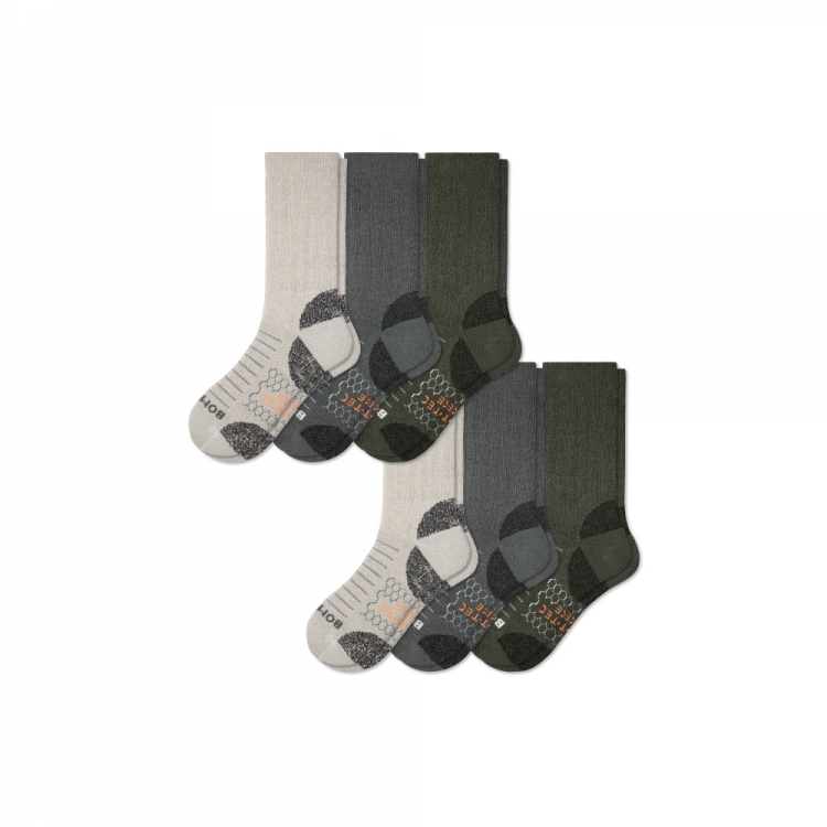 Bombas Women's Hiking Calf Sock 6-Pack - Click Image to Close