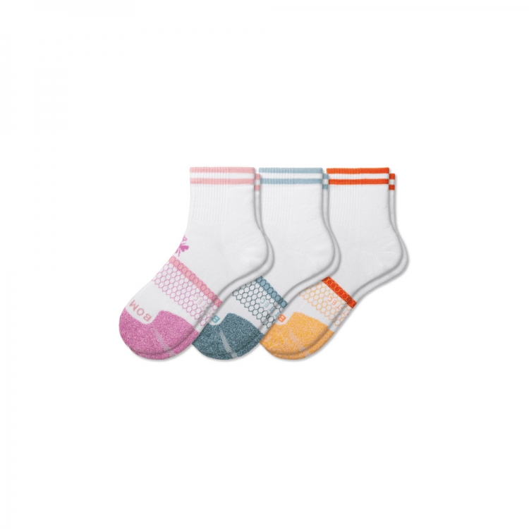 Bombas Venus Williams x Bombas Quarter Sock 3-Pack - Click Image to Close