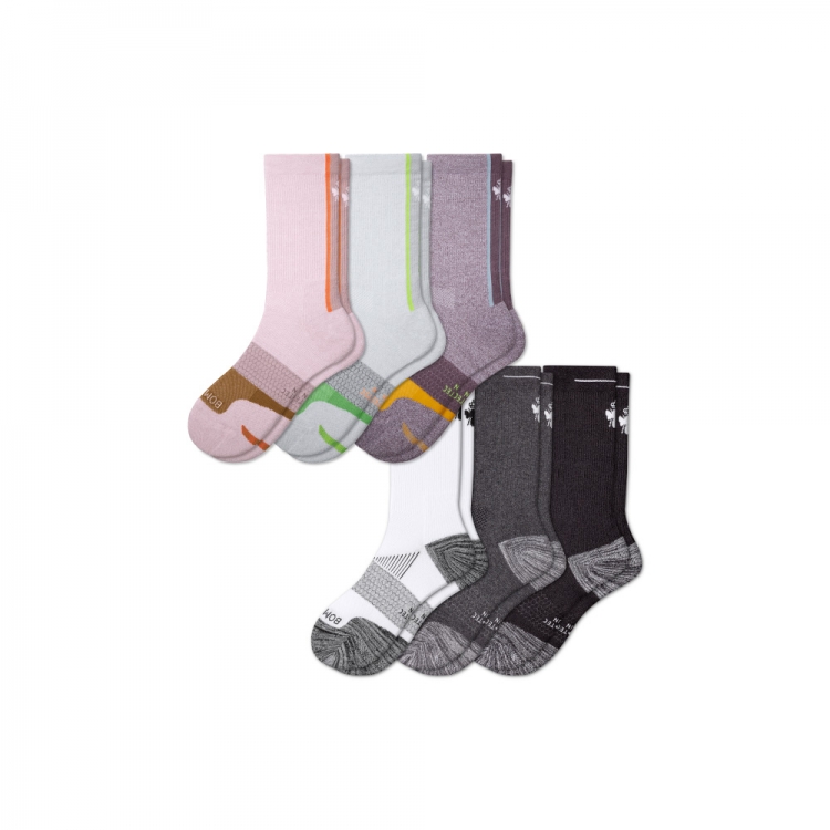 Bombas Women's Running Calf Sock 6-Pack - Click Image to Close