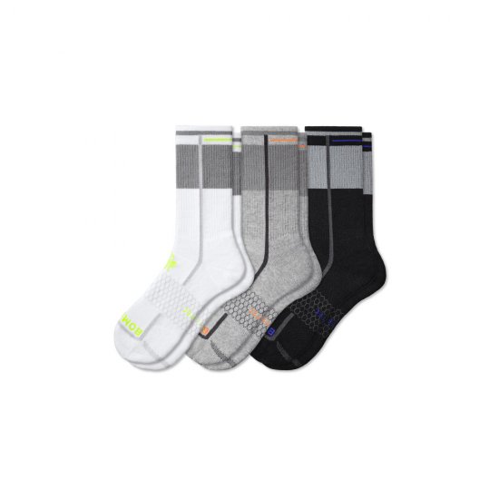 Bombas Women's Reflec-Tec All-Purpose Calf Sock 3-Pack