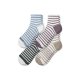 Bombas Women's Coastal Stripe Quarter Sock 4-Pack