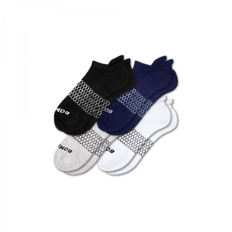 Bombas Women's Solids Ankle Sock 4-Pack - Click Image to Close