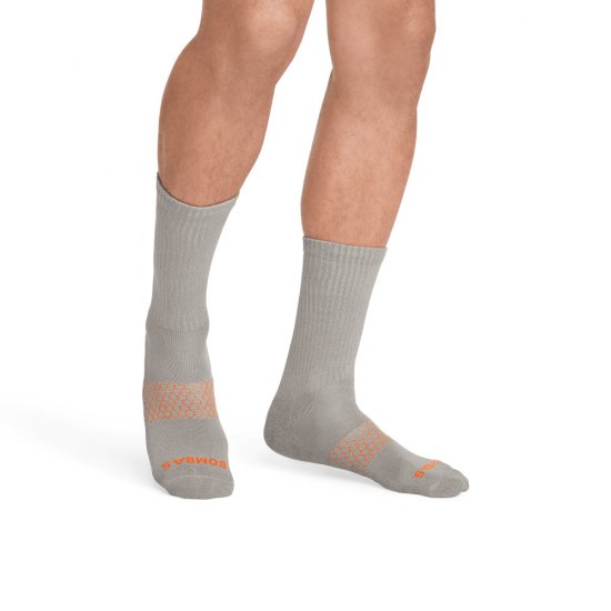 Bombas Men\'s Marl Calf Sock 4-Pack