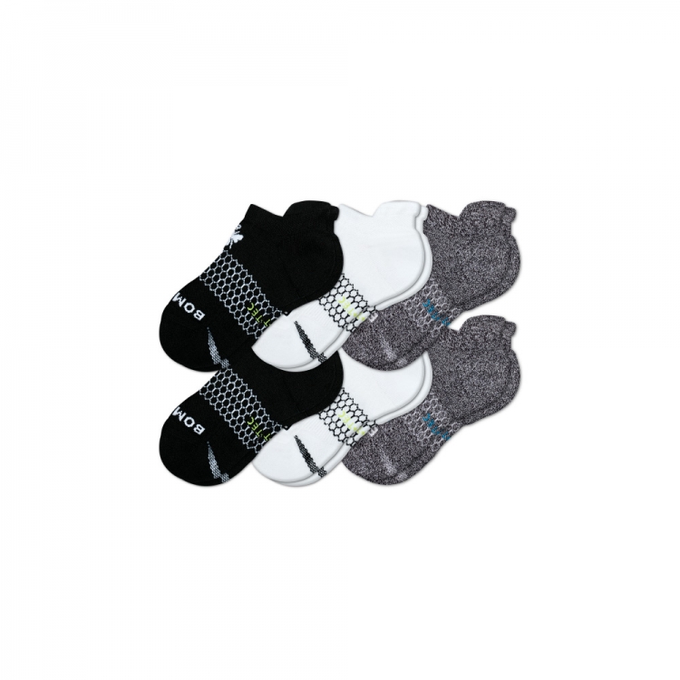 Bombas Youth All-Purpose Performance Ankle Sock 6-Pack - Click Image to Close