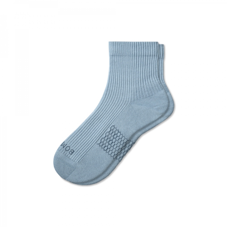 Bombas Women's Modern Rib Quarter Socks - Click Image to Close